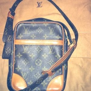 Authentic Louis Vuitton Danube pm Crossbody Bag
